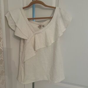 Dolan ruffle top